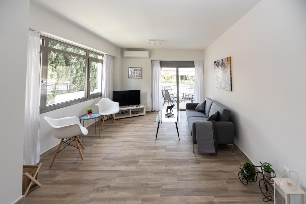 Design Apartment With Swimming Pool Near The Beach Athens Luaran gambar