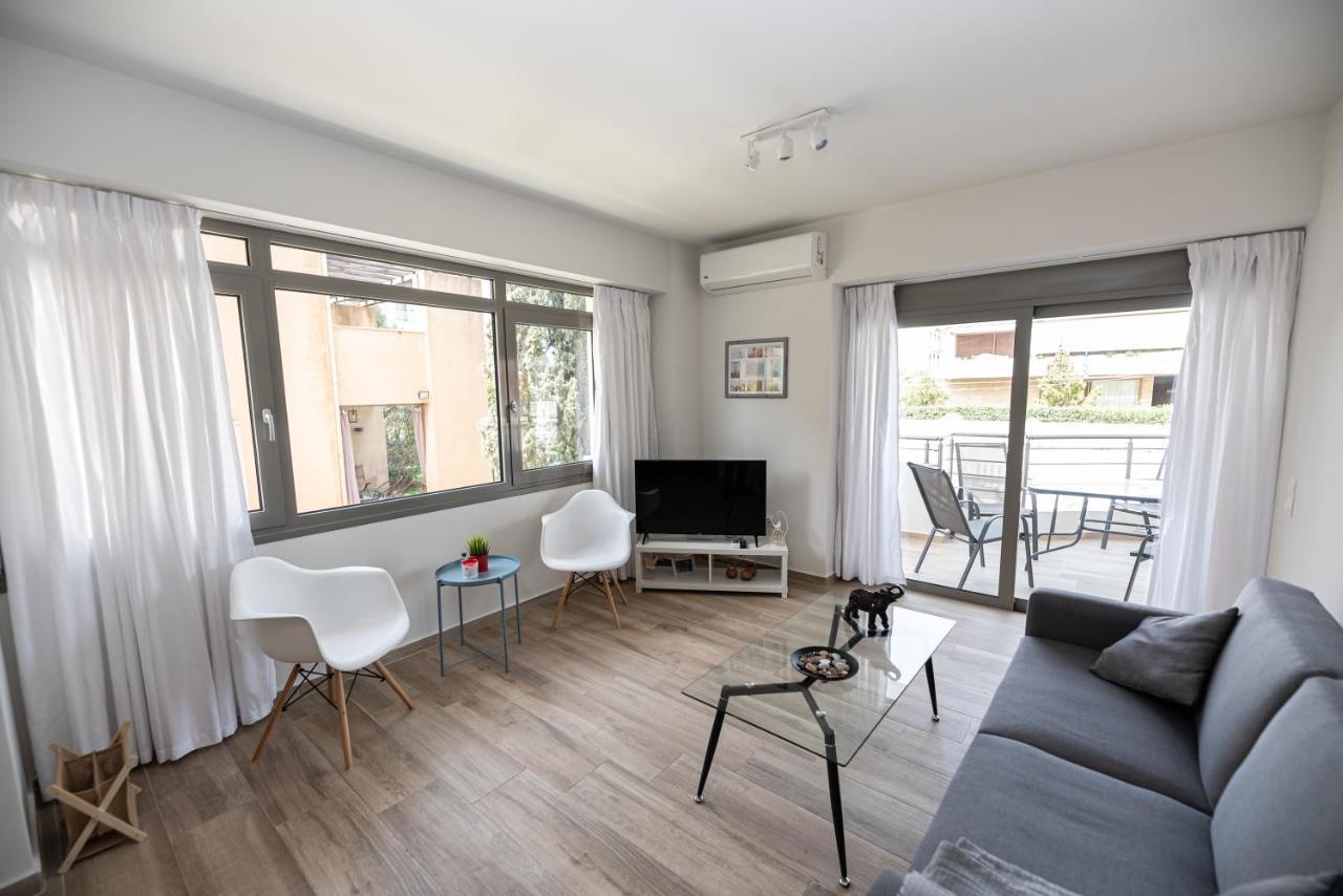 Design Apartment With Swimming Pool Near The Beach Athens Luaran gambar